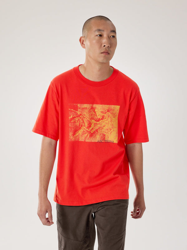 Kragg Cotton Lithographica Shirt SS Men's