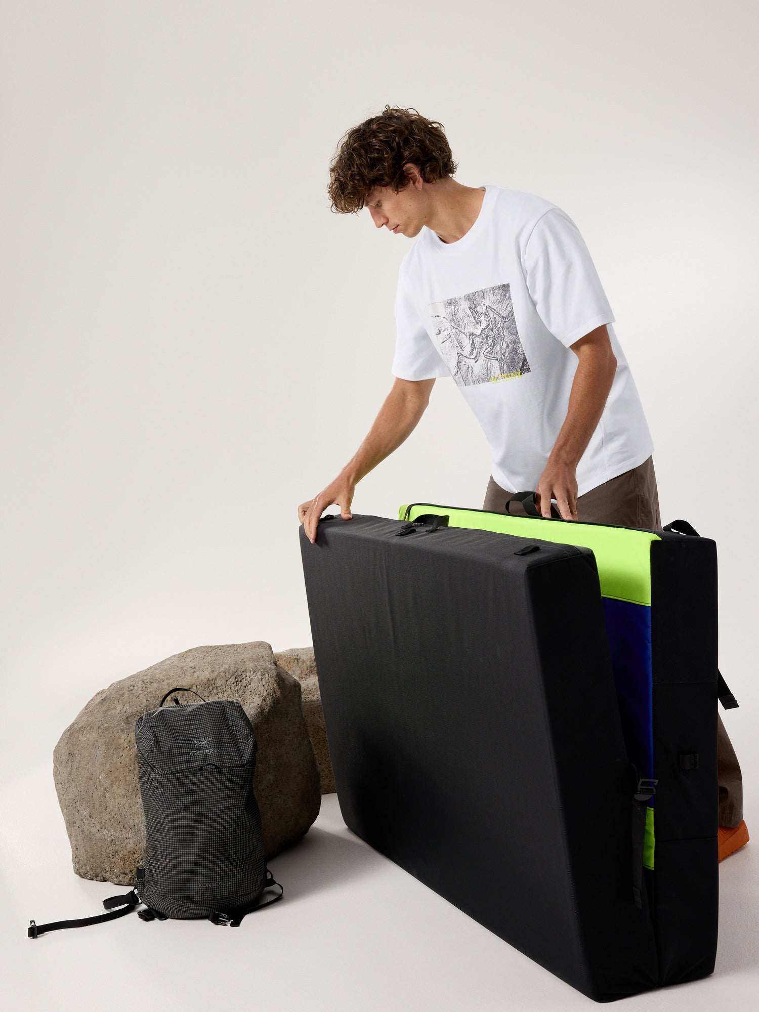 Kragg Cotton Lithographica Shirt SS Men's