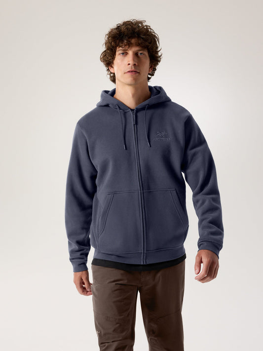 Emblem Fleece Full-Zip Hoody Men's
