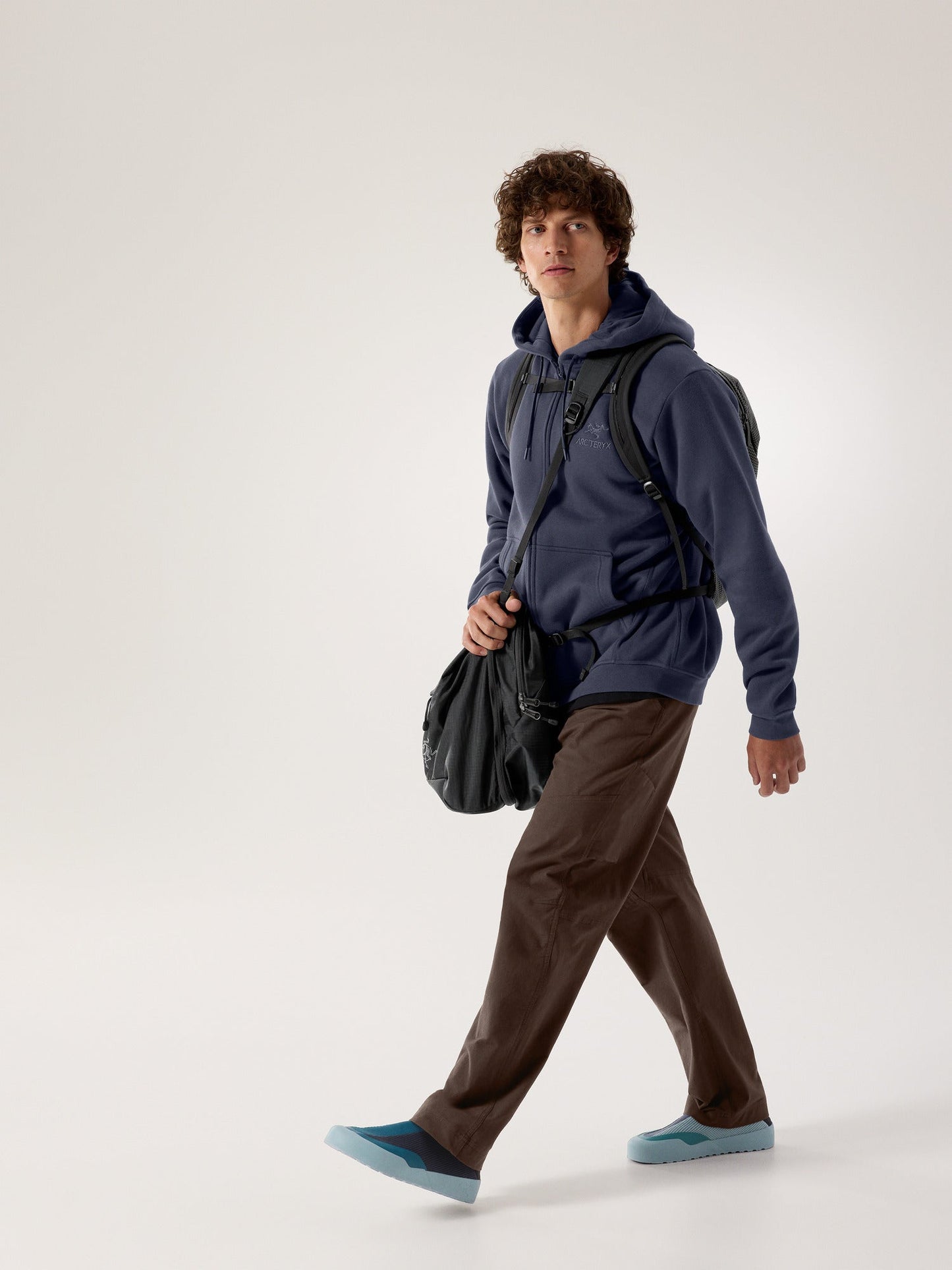 Emblem Fleece Full-Zip Hoody Men's