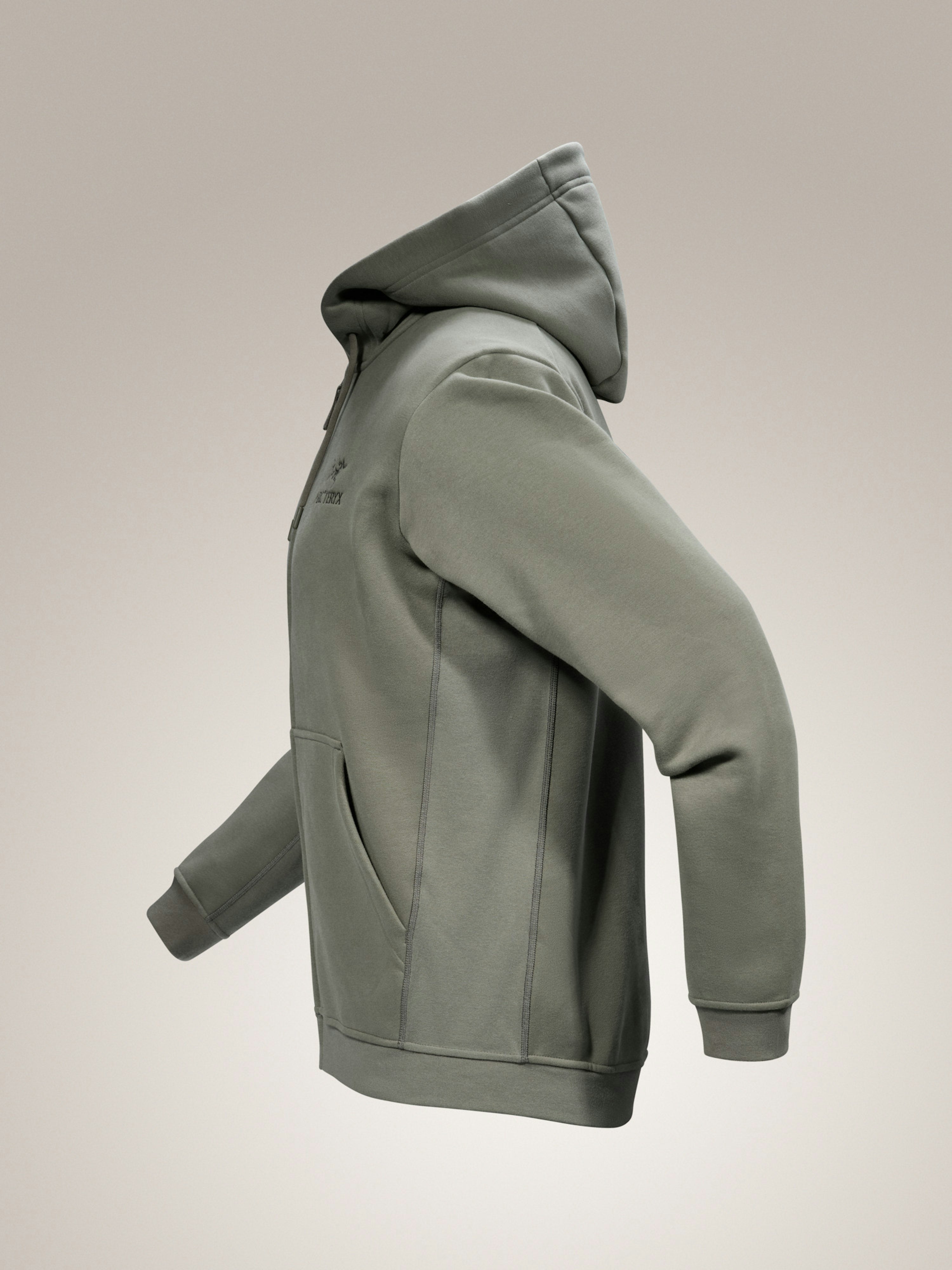 Emblem Fleece Full-Zip Hoody Men's