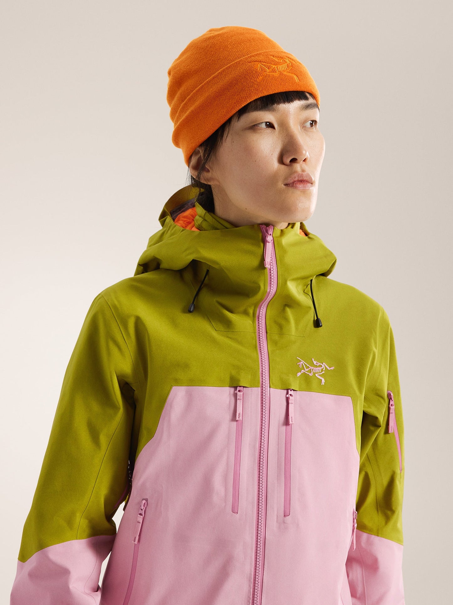 Embroidered Bird Toque