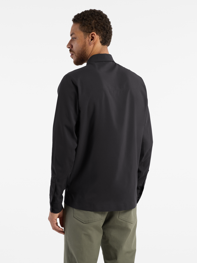 Skyline Shirt Ls Melange Men's