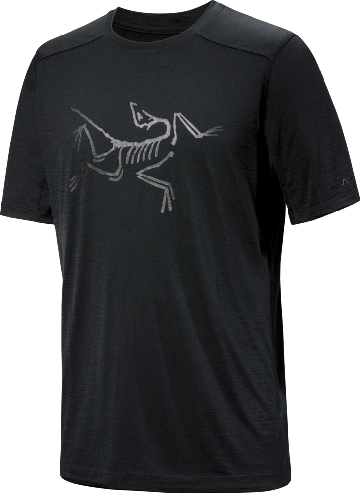 Ionia Merino Wool Logo Shirt SS Men's