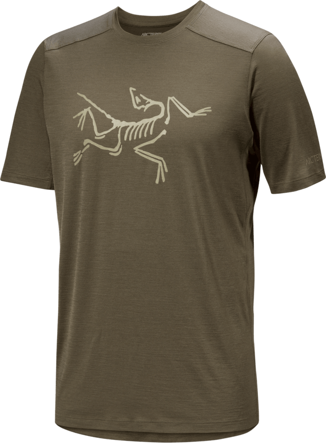 Ionia Merino Wool Logo Shirt SS Men's