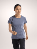 Taema Crew Neck Shirt SS Women's Stratus Heather - Arc'teryx Australia