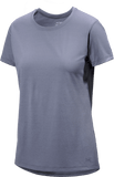 Taema Crew Neck Shirt SS Women's Stratus Heather - Arc'teryx Australia