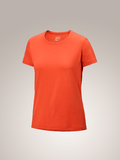 Taema Crew Neck Shirt SS Women's Solaris Heather - Arc'teryx Australia