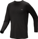 Rho Merino Wool Crew Neck LS Men's Black - Arc'teryx Australia