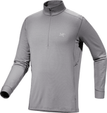 Rho Merino Wool Zip Neck Men's Void - Arc'teryx Australia