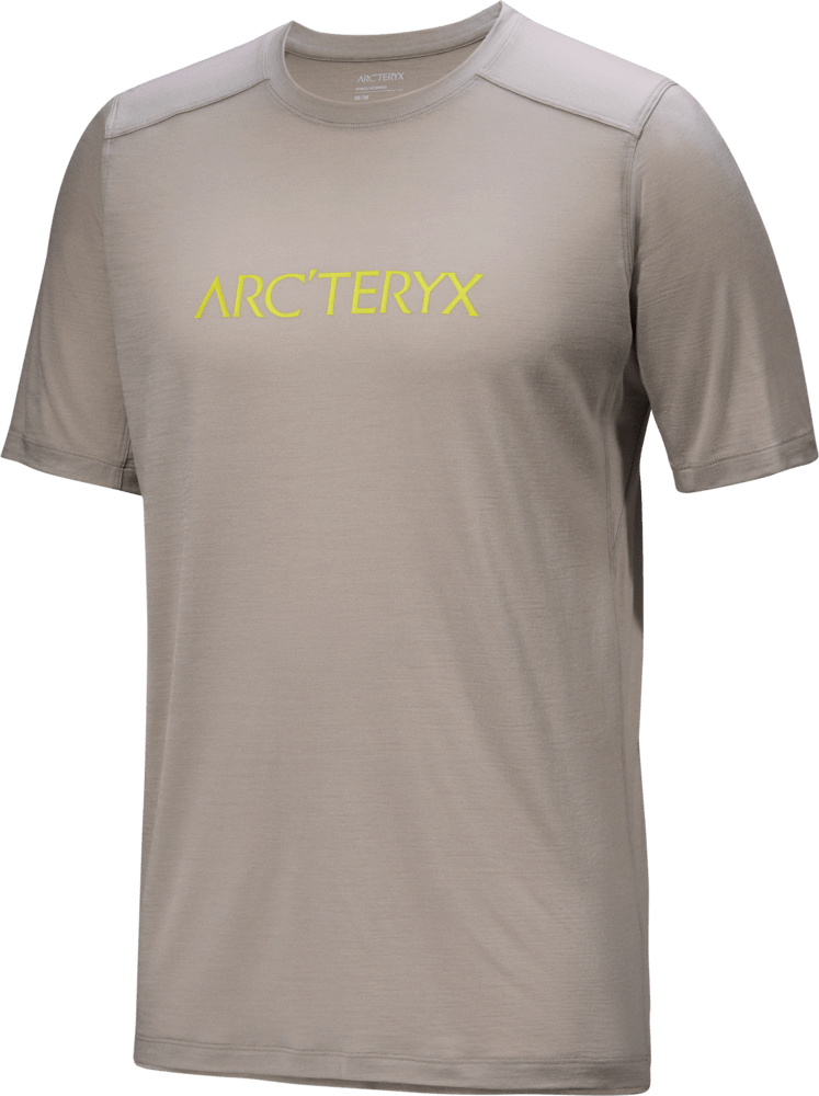 Ionia Merino Wool Arc'Word Logo Shirt SS Men's