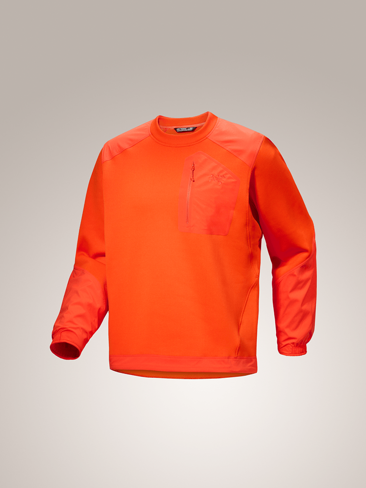 Konseal Crew Neck Pullover Men's Solaris - Arc'teryx Australia