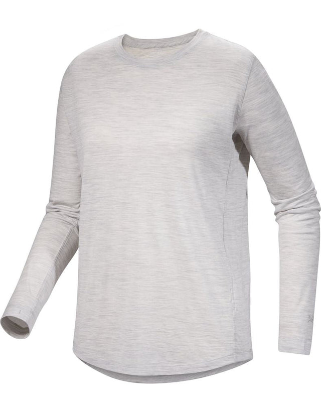 Lana Merino Wool Crew Neck Shirt LS Women's