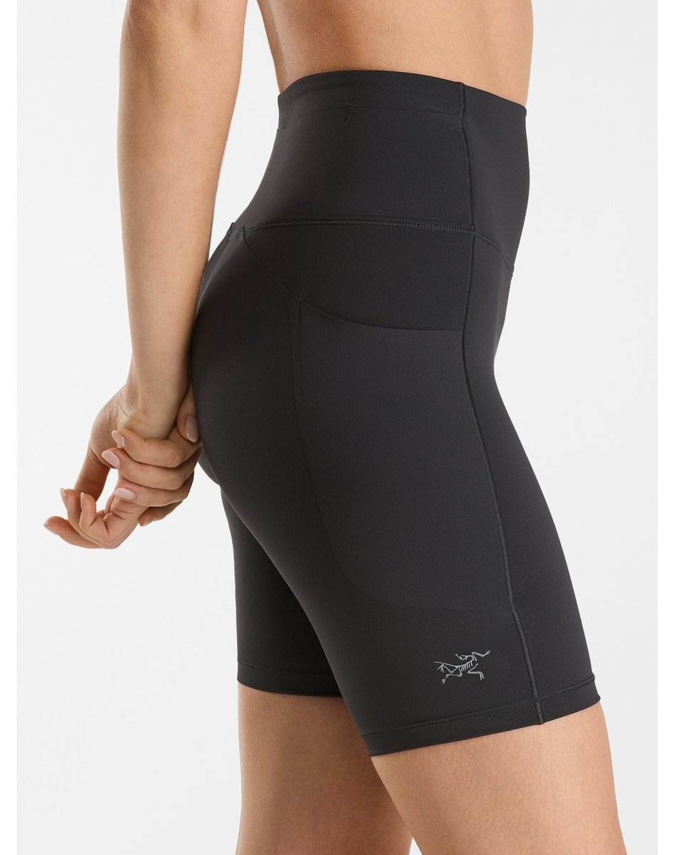 Essent High - Rise Short 8" Women's Black - Arc'teryx Australia