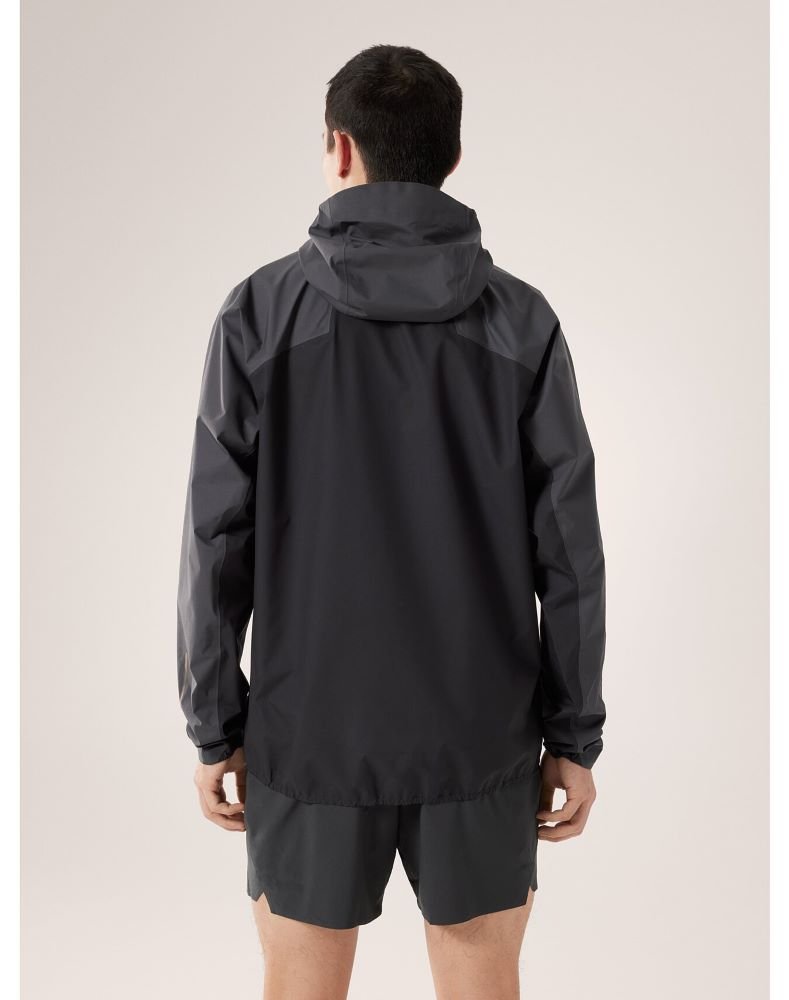 Norvan Shell Jacket Men's Graphite/Black - Arc'teryx Australia