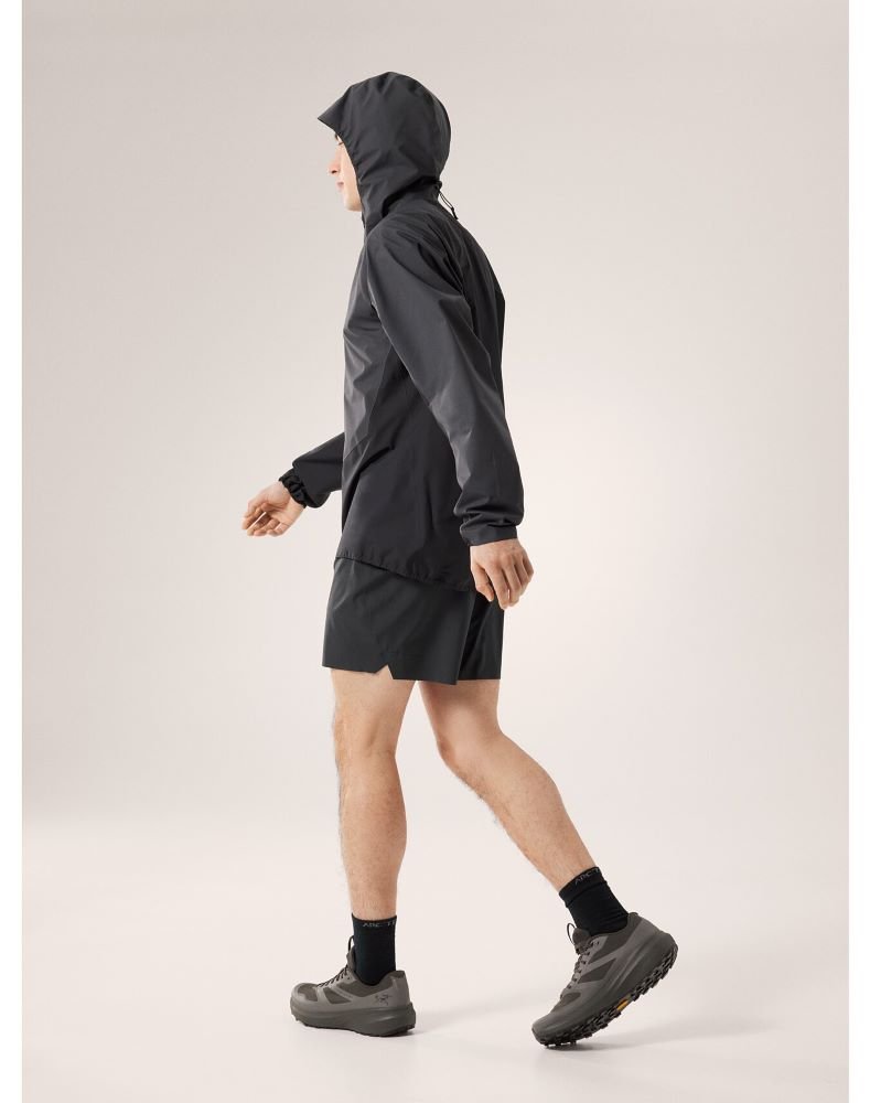 Norvan Shell Jacket Men's Graphite/Black - Arc'teryx Australia