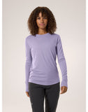 Lana Merino Wool Crew Neck Shirt LS Women's