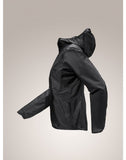 Norvan Windshell Hoody Women's Black/Graphite - Arc'teryx Australia