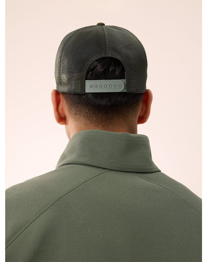 Bird Word Trucker Curved Hat Tatsu / Forage / Yukon - Arc'teryx Australia