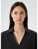 Eave V - Neck Shirt Women's Black - Arc'teryx Australia