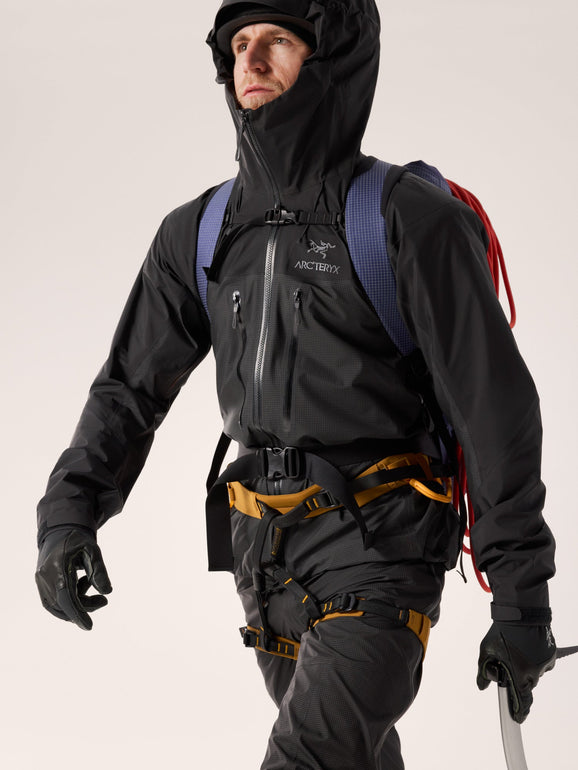 Alpha Jacket Men's Black - Arc'teryx Australia