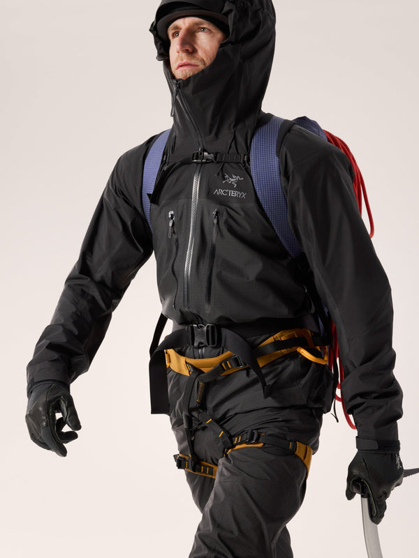 Alpha Jacket Men's Black - Arc'teryx Australia