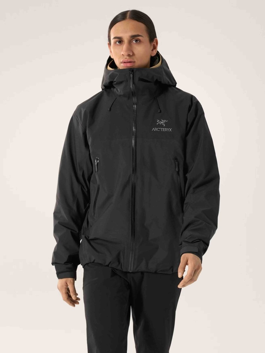 Arc'teryx Men's Waterproof Beta AR Jacket Stormhood Black – Black – Arc ...
