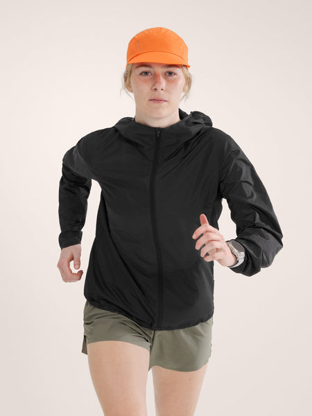 Arc'teryx Women's Lightweight Norvan Windshell Hoody Black – Black