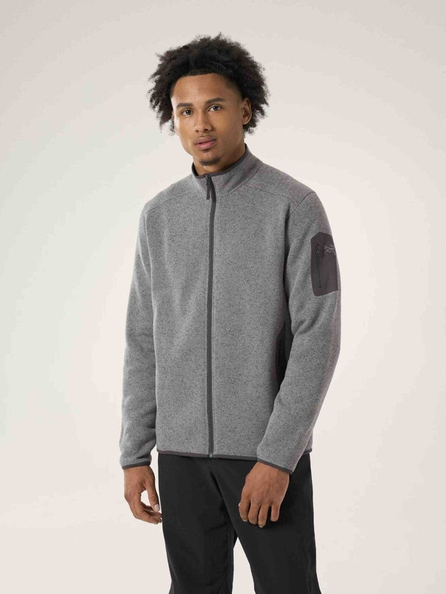 Covert Cardigan Men's Void Heather / Graphite - Arc'teryx Australia