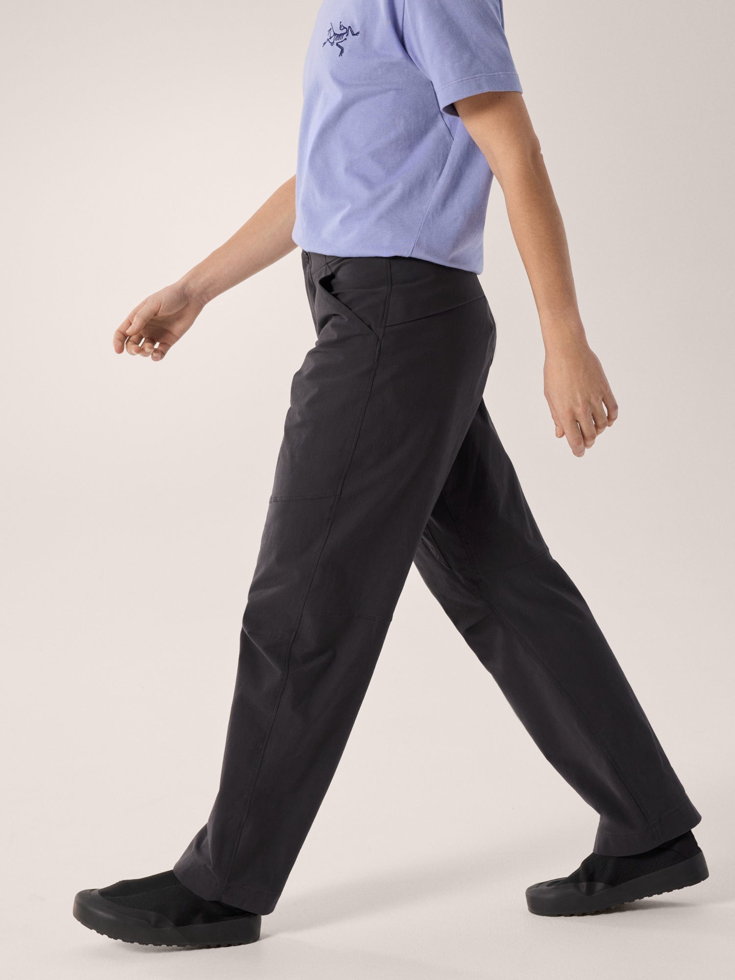 Clarkia Cotton Wide Leg Pant Women's Black - Arc'teryx Australia
