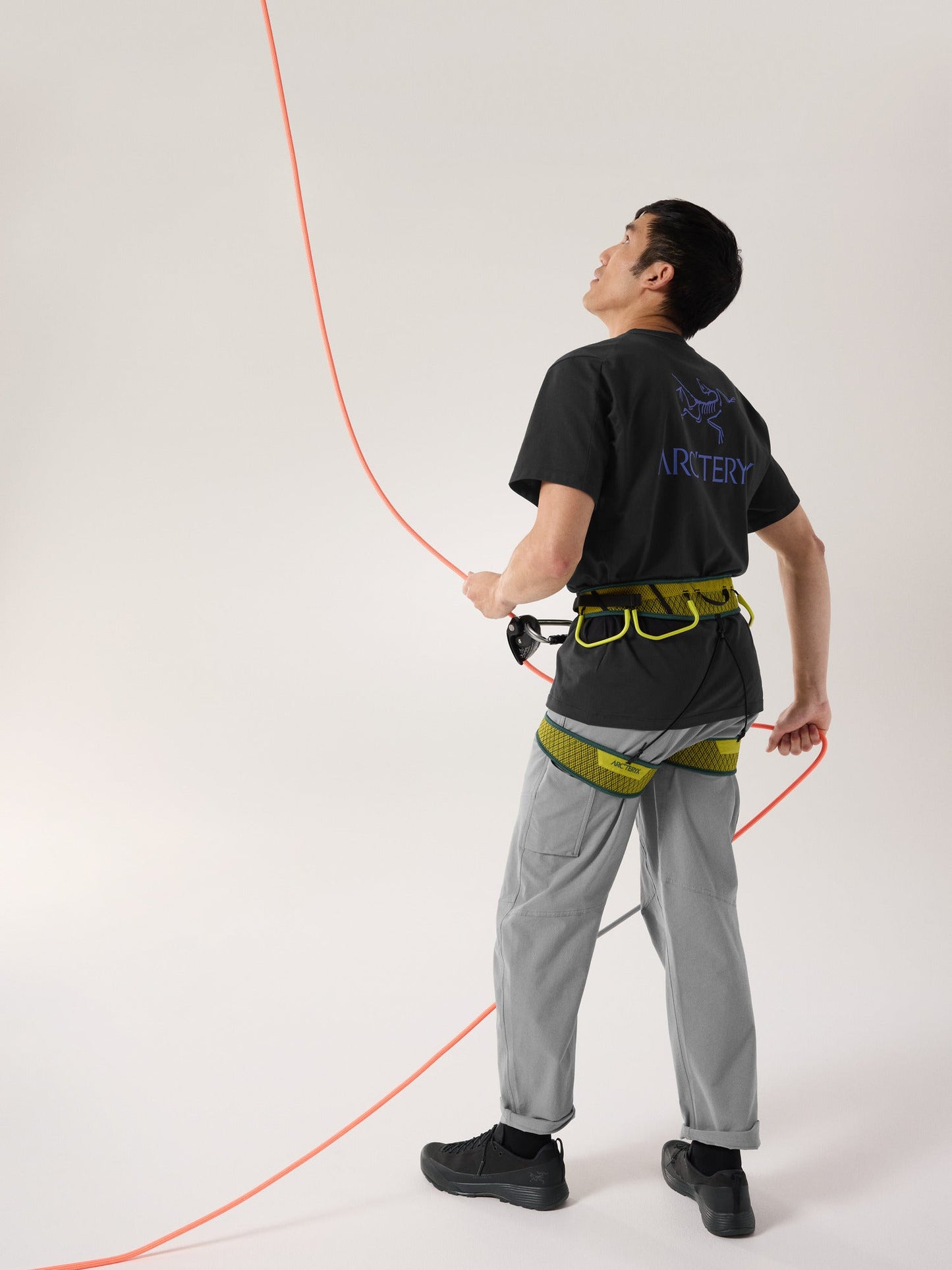 Kragg SL Cotton Bird Word Shirt SS Men's