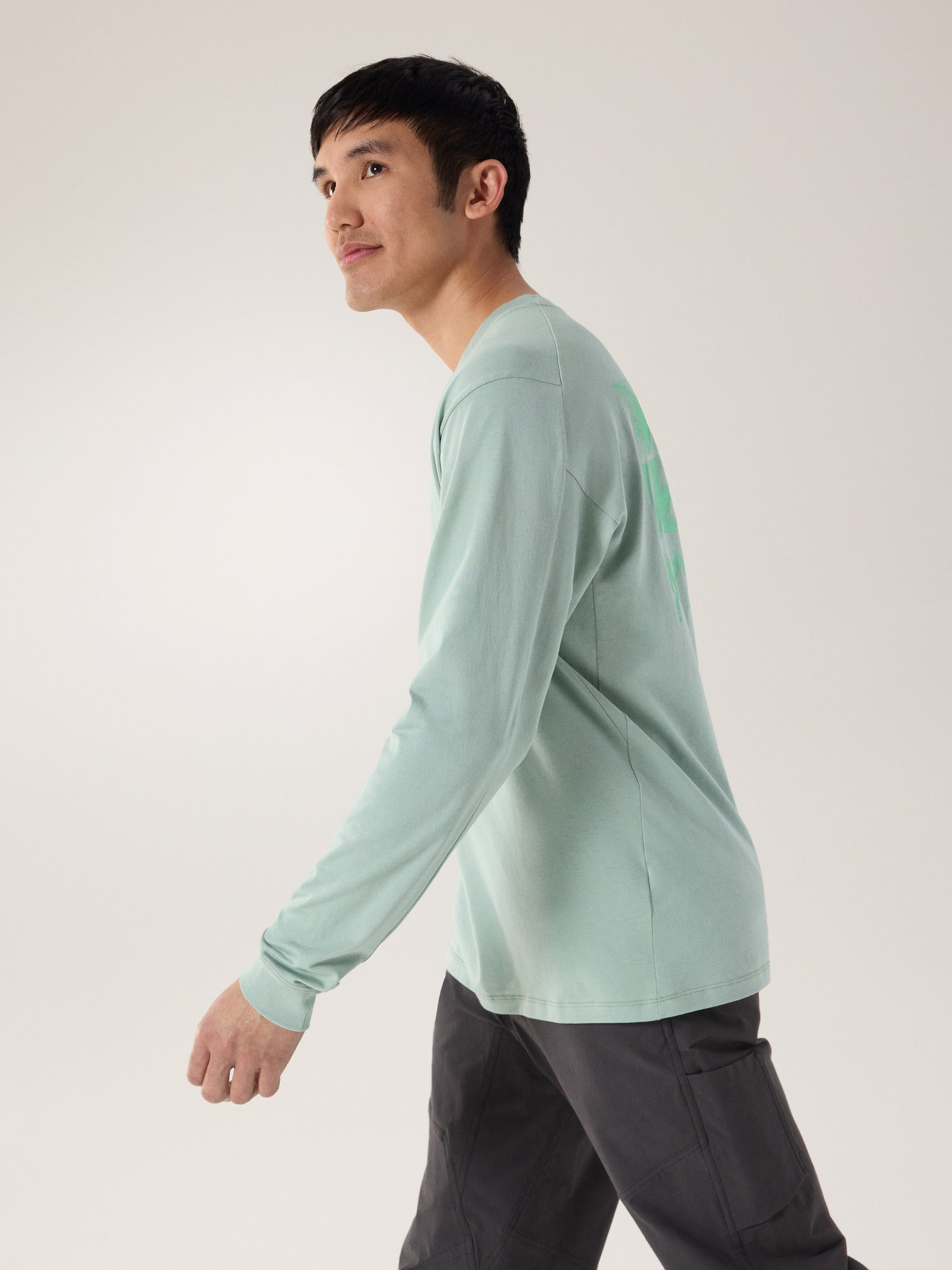 Kragg SL Cotton Bird Tile Shirt LS Men's