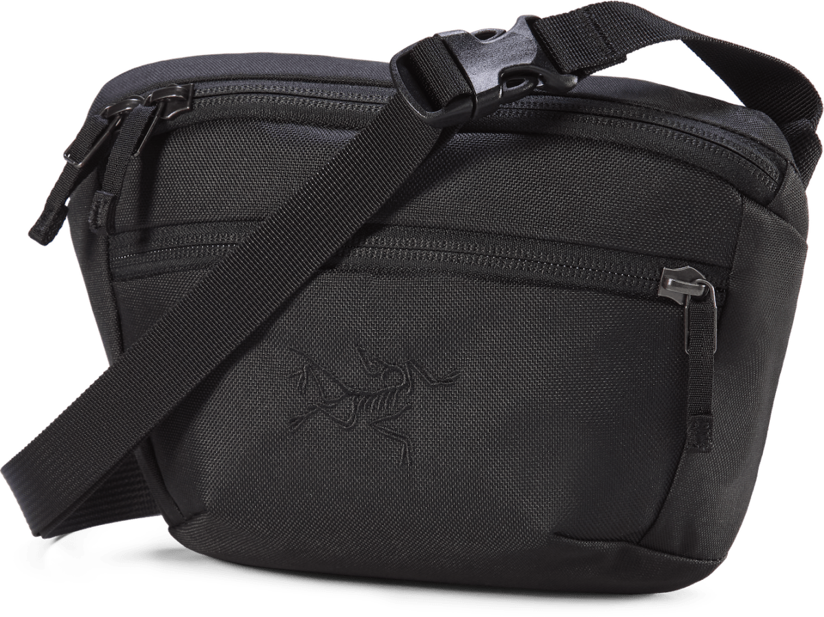 Arc'teryx Lightweight Mantis 1 Waist Pack Black – Black II – Arc Arc'teryx Lightweight Mantis 1 Waist Pack Black – Black II – Arc