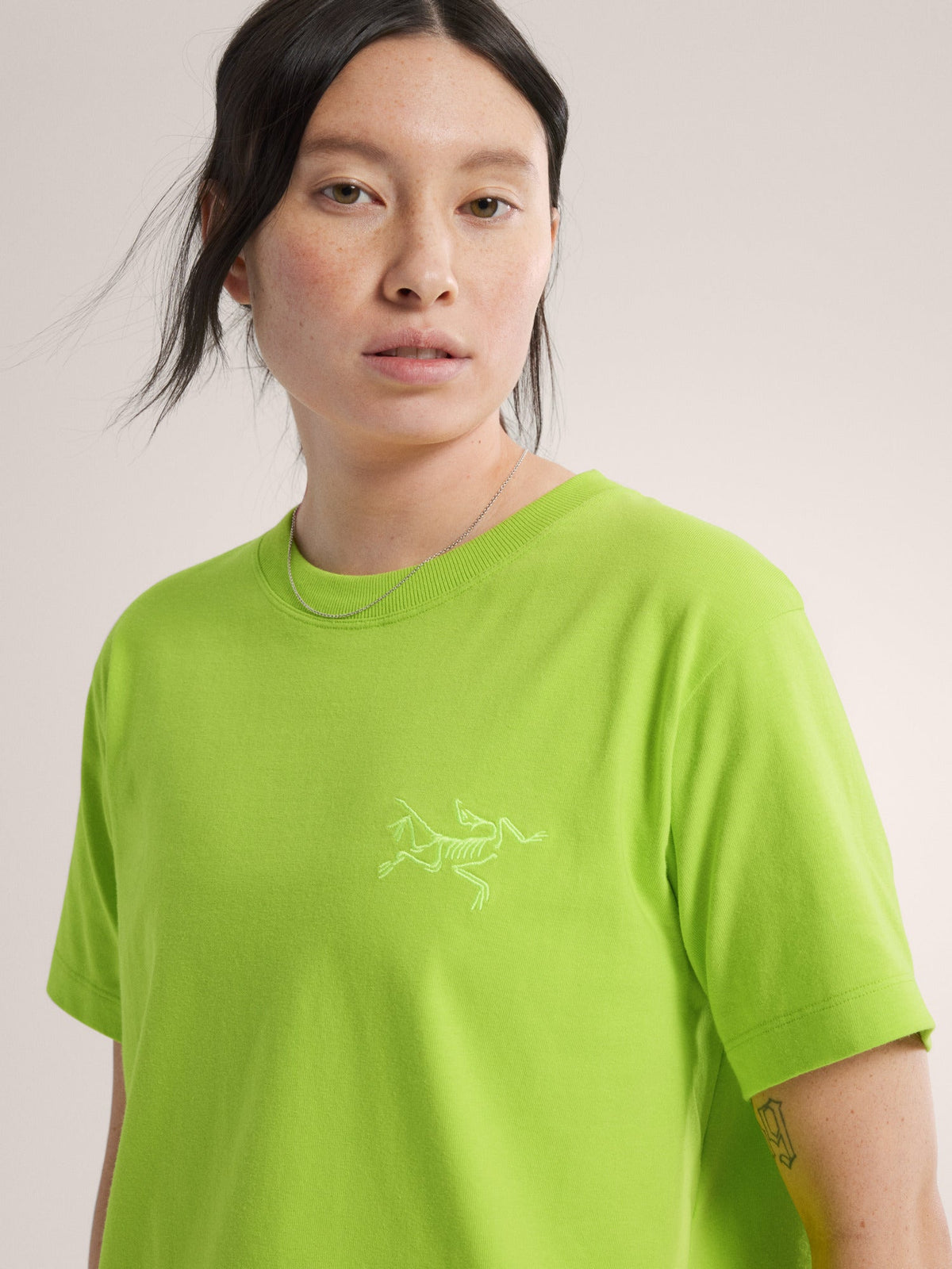 Kragg Cotton Little Bird Crew Shirt SS Women's