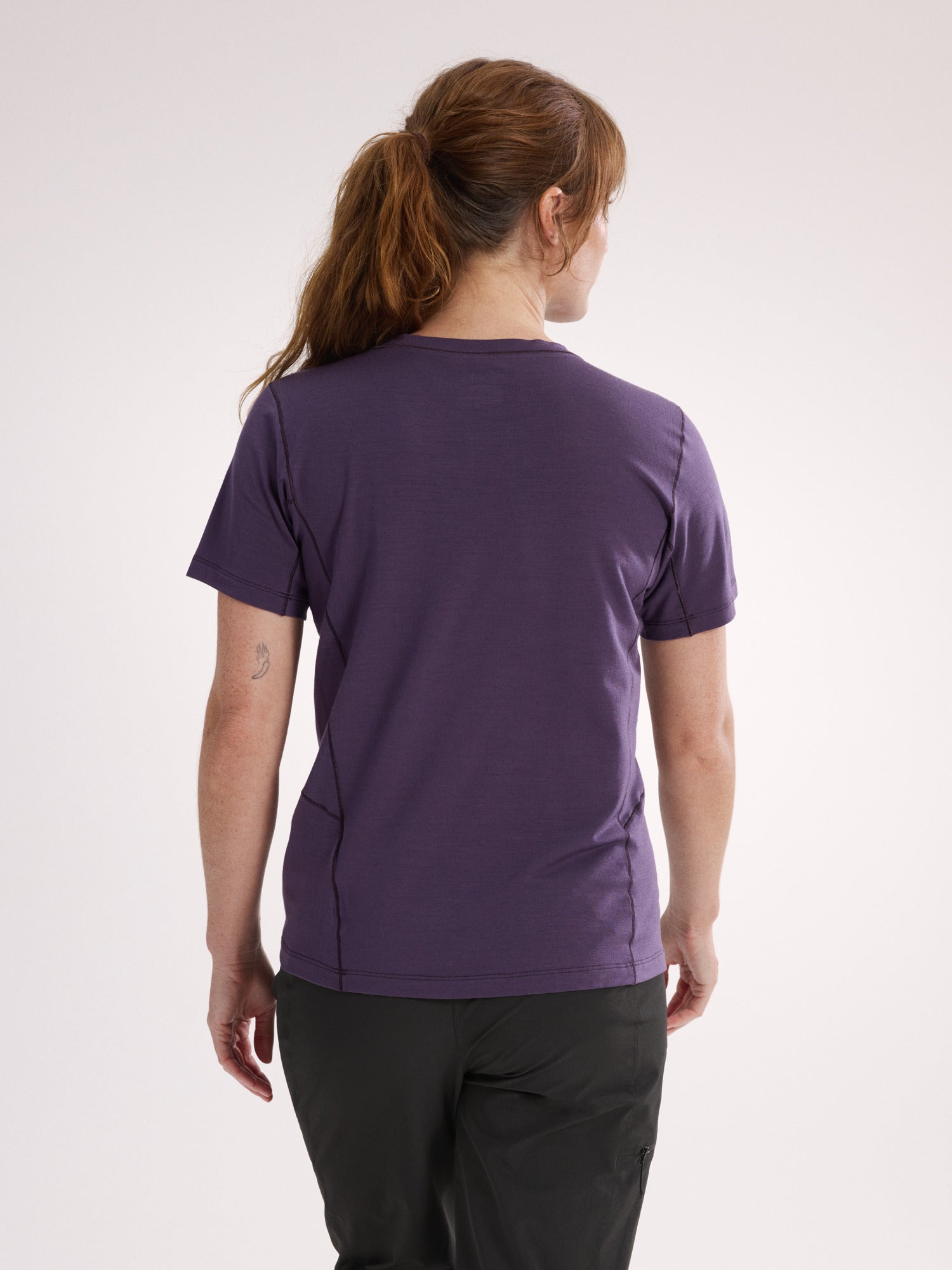 Lana Merino Wool Crew Shirt SS Women's