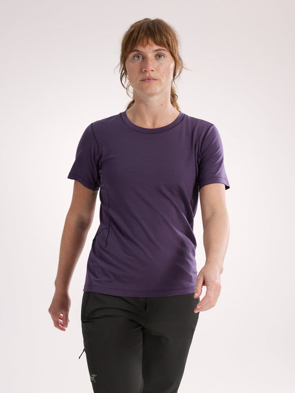 Lana Merino Wool Crew Shirt SS Women's