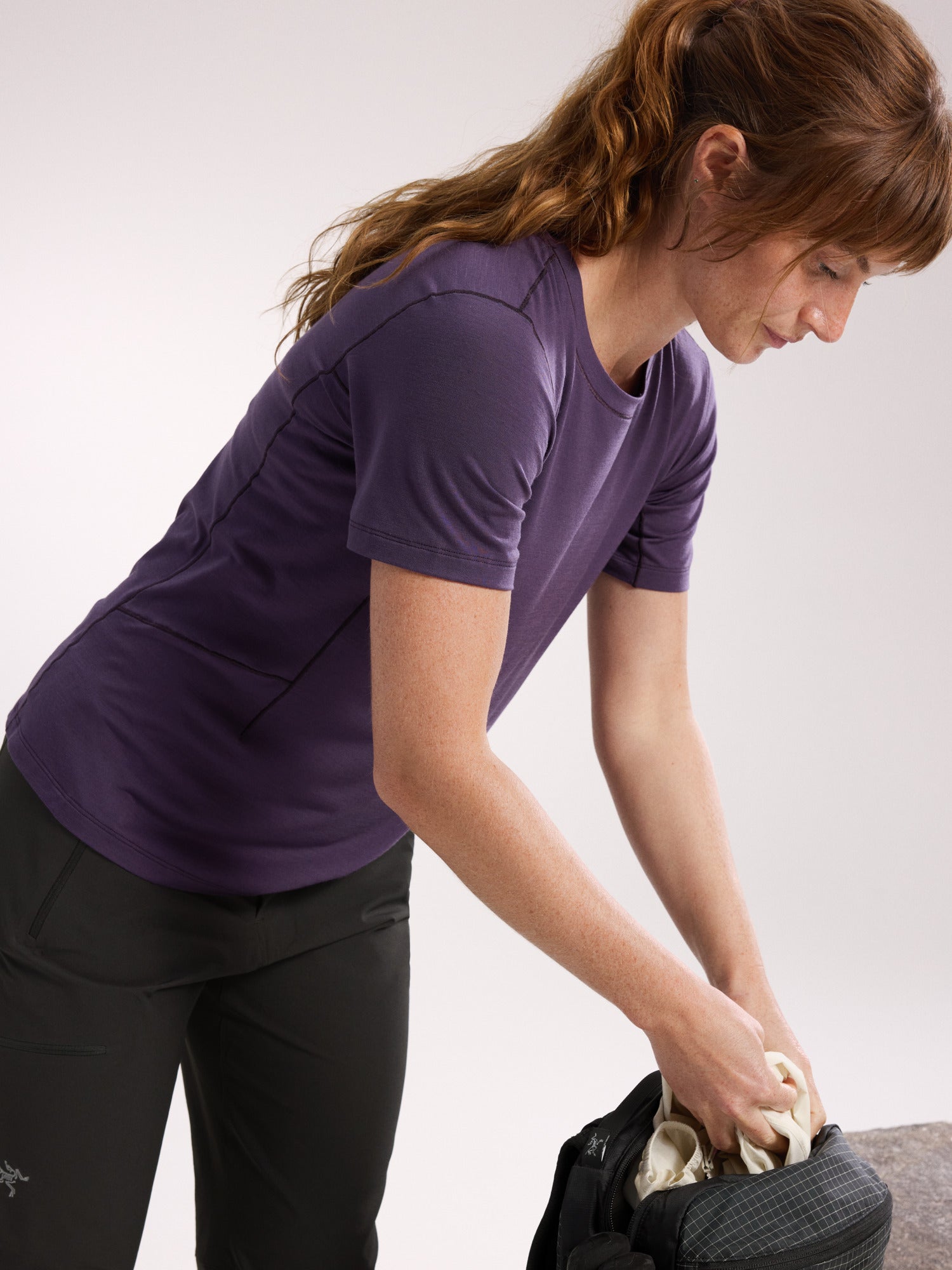 Lana Merino Wool Crew Shirt SS Women's