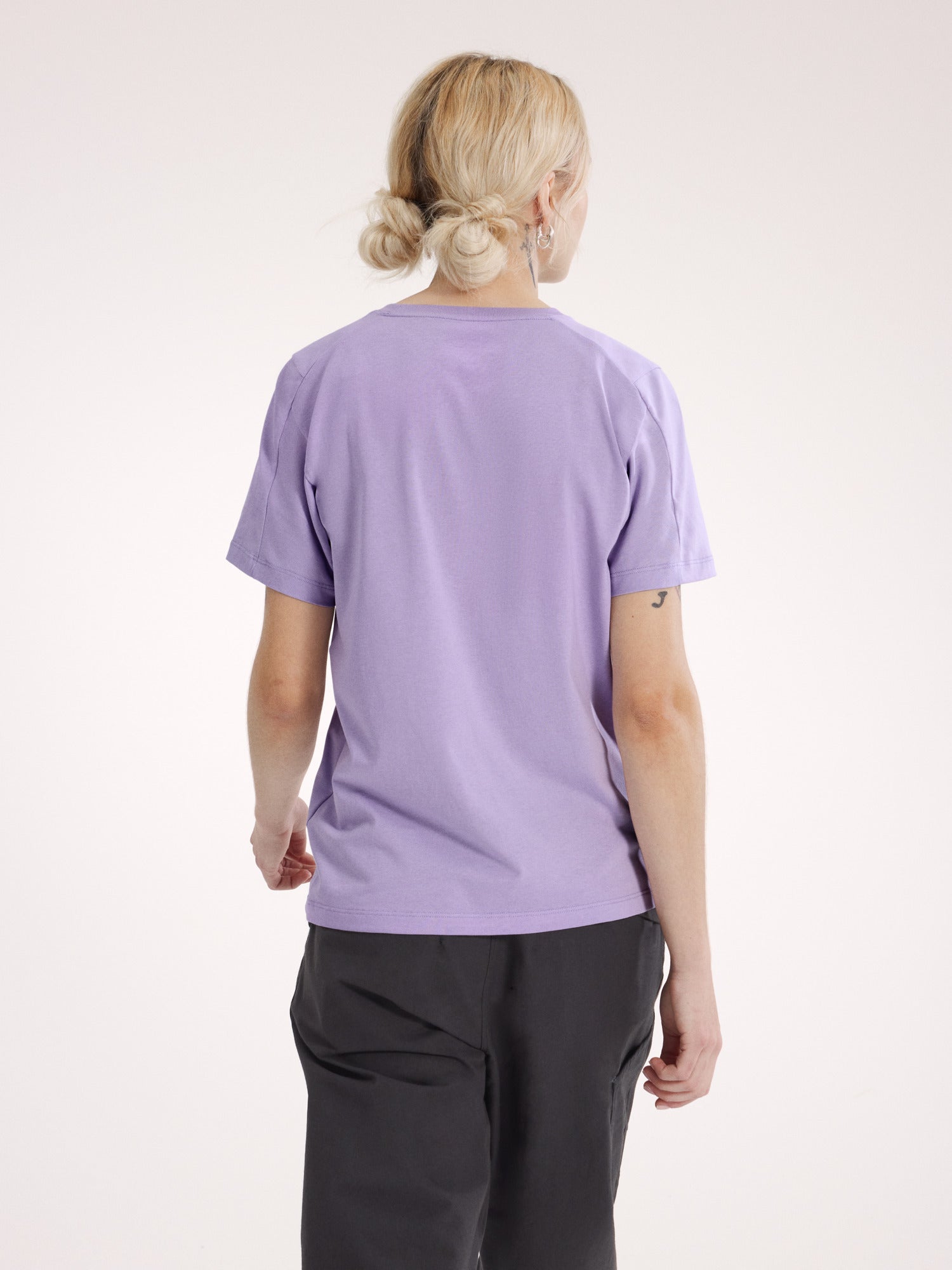 Kragg SL Cotton Emblem Crew Shirt SS Women's