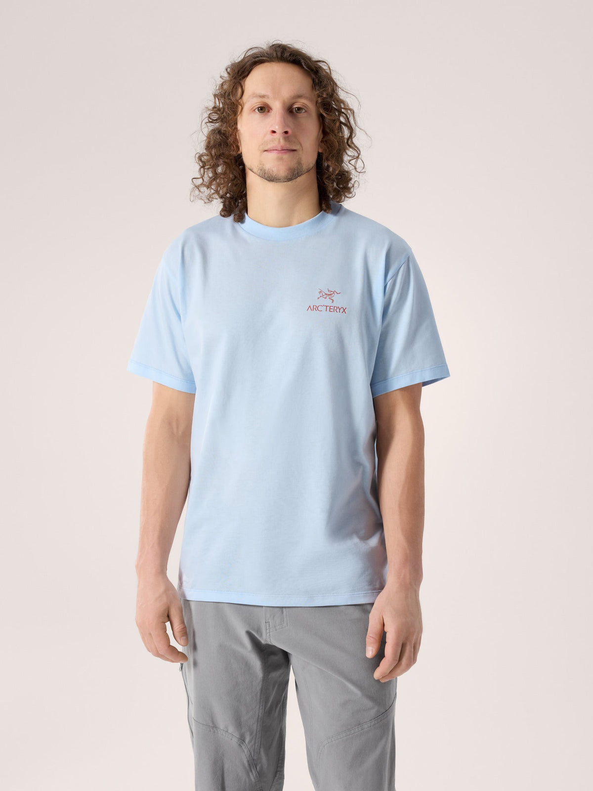 Kragg SL Cotton Bird Word Shirt SS Men's