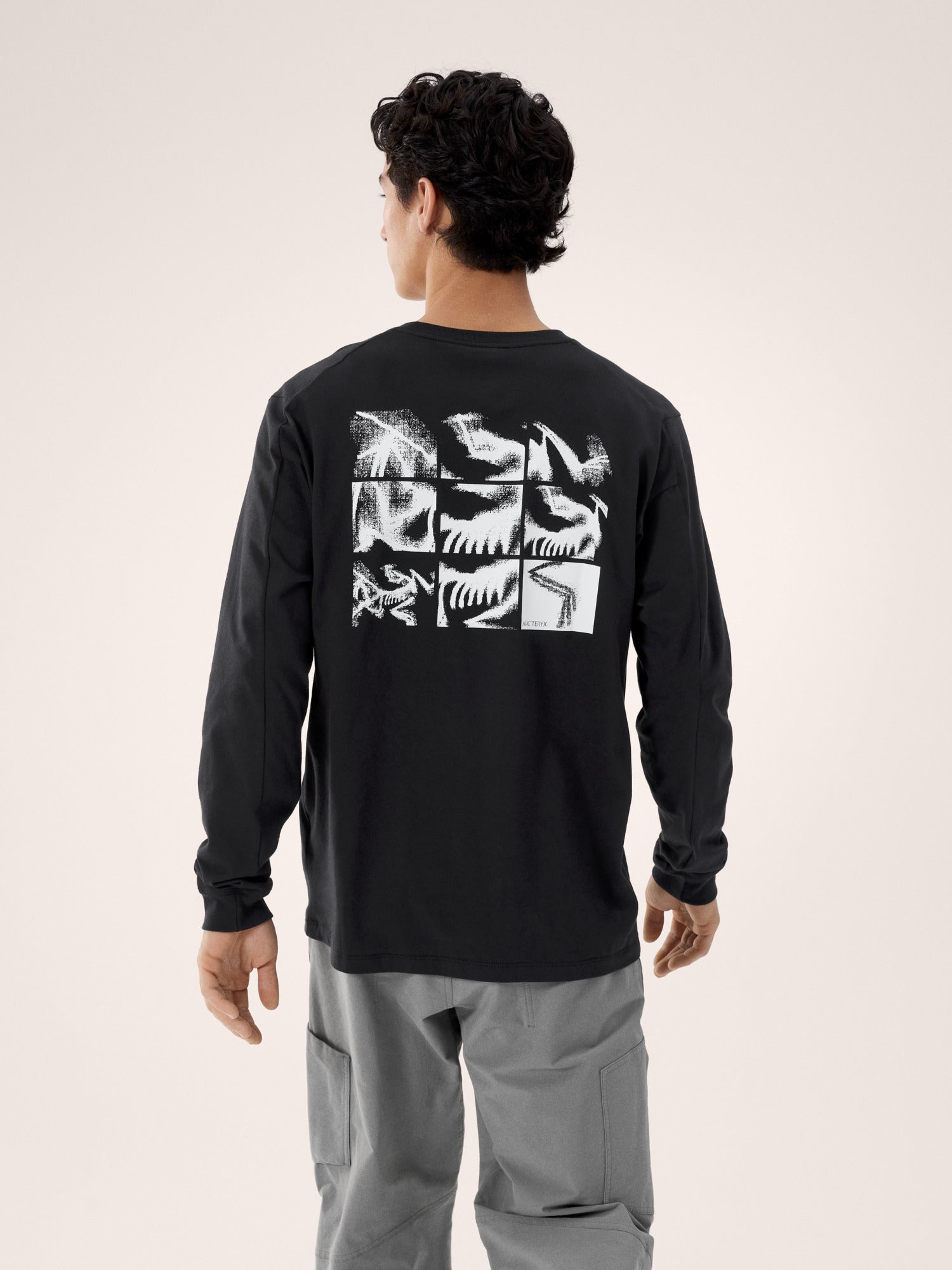 Kragg SL Cotton Bird Tile Shirt LS Men's
