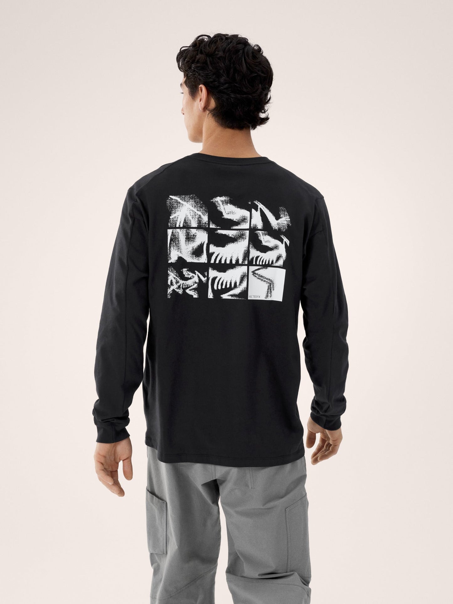 Kragg SL Cotton Bird Tile Shirt LS Men's