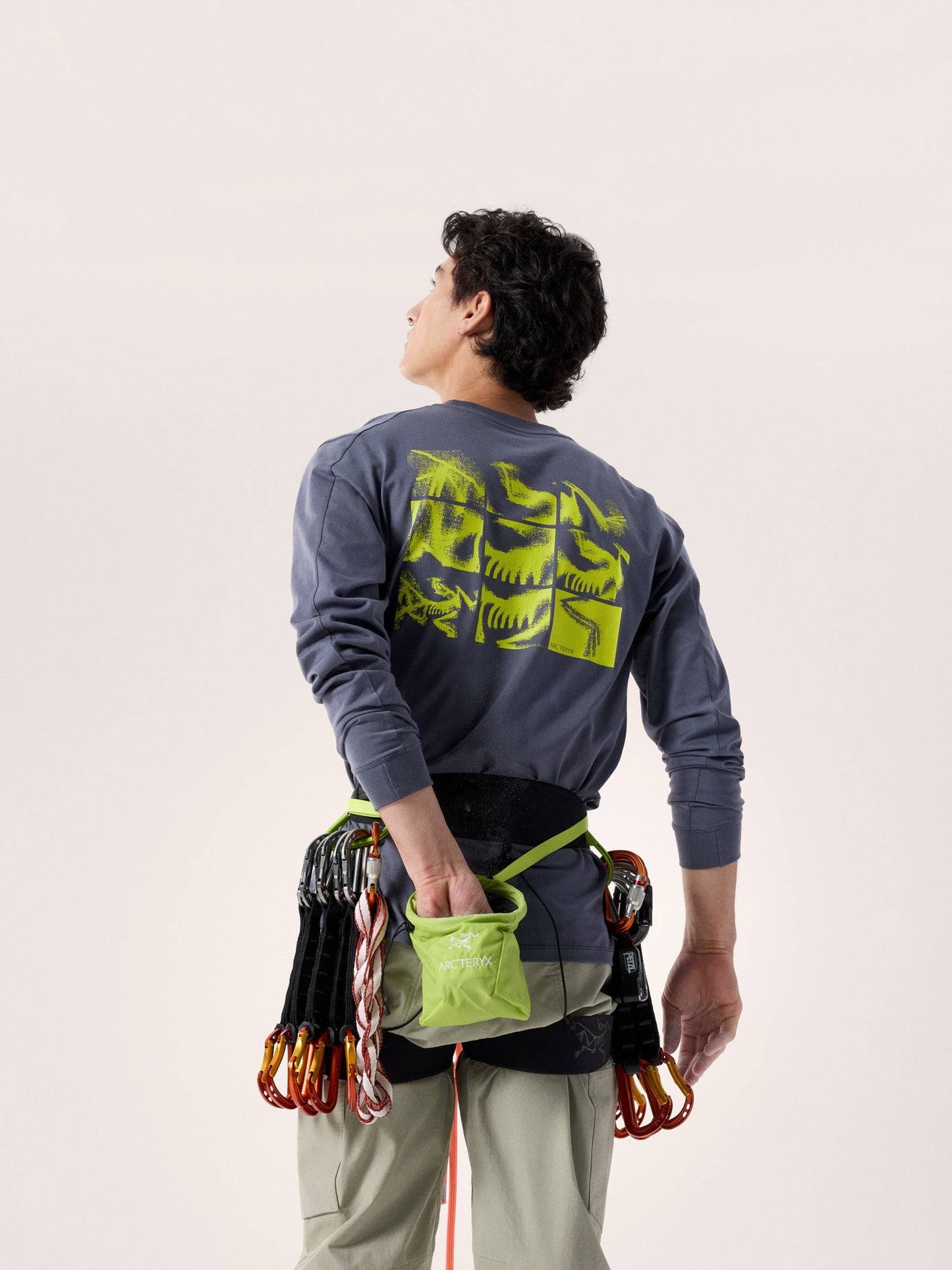 Kragg SL Cotton Bird Tile Shirt LS Men's