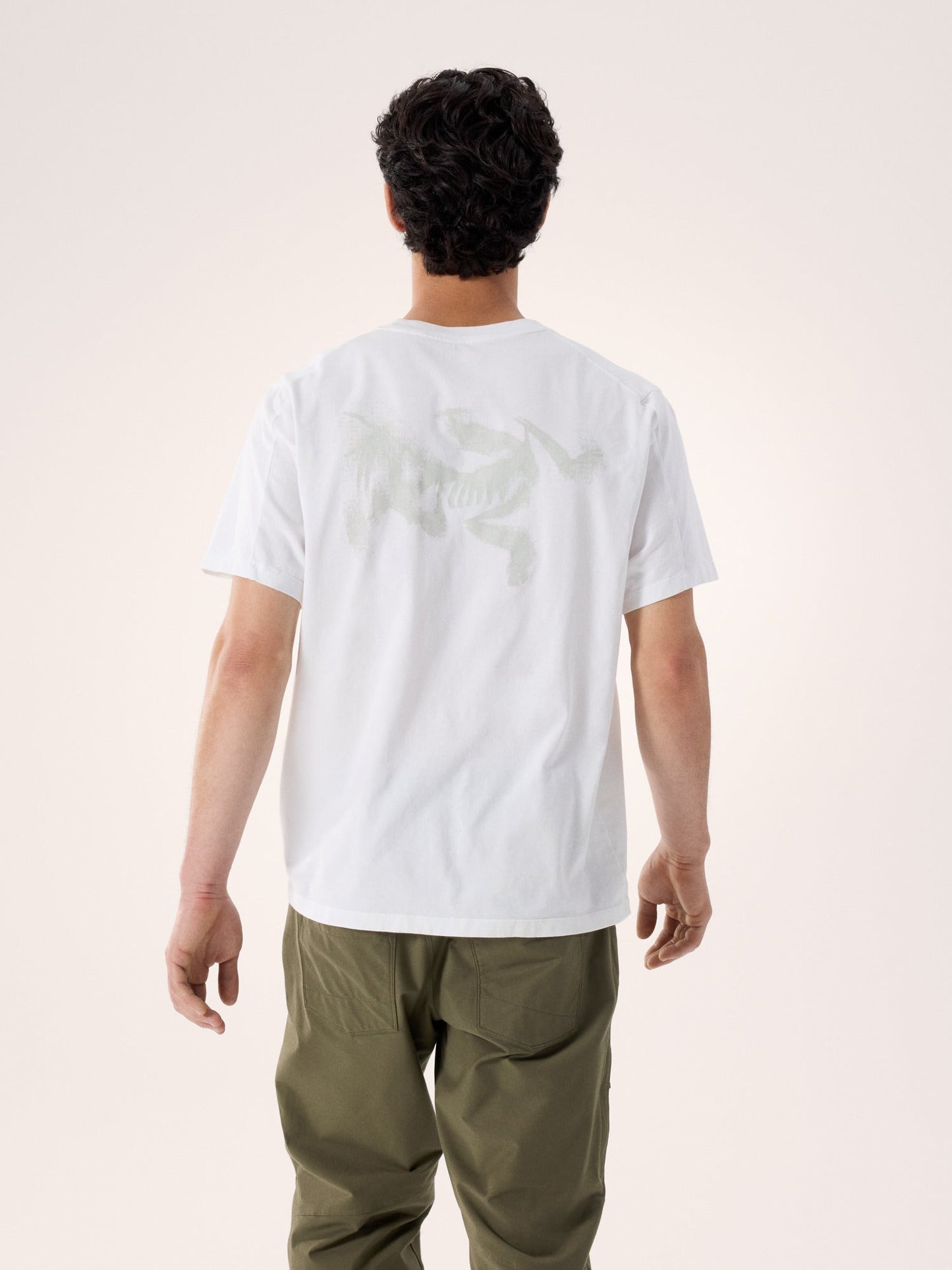 Kragg SL Cotton Blurred Bird Shirt SS Men's