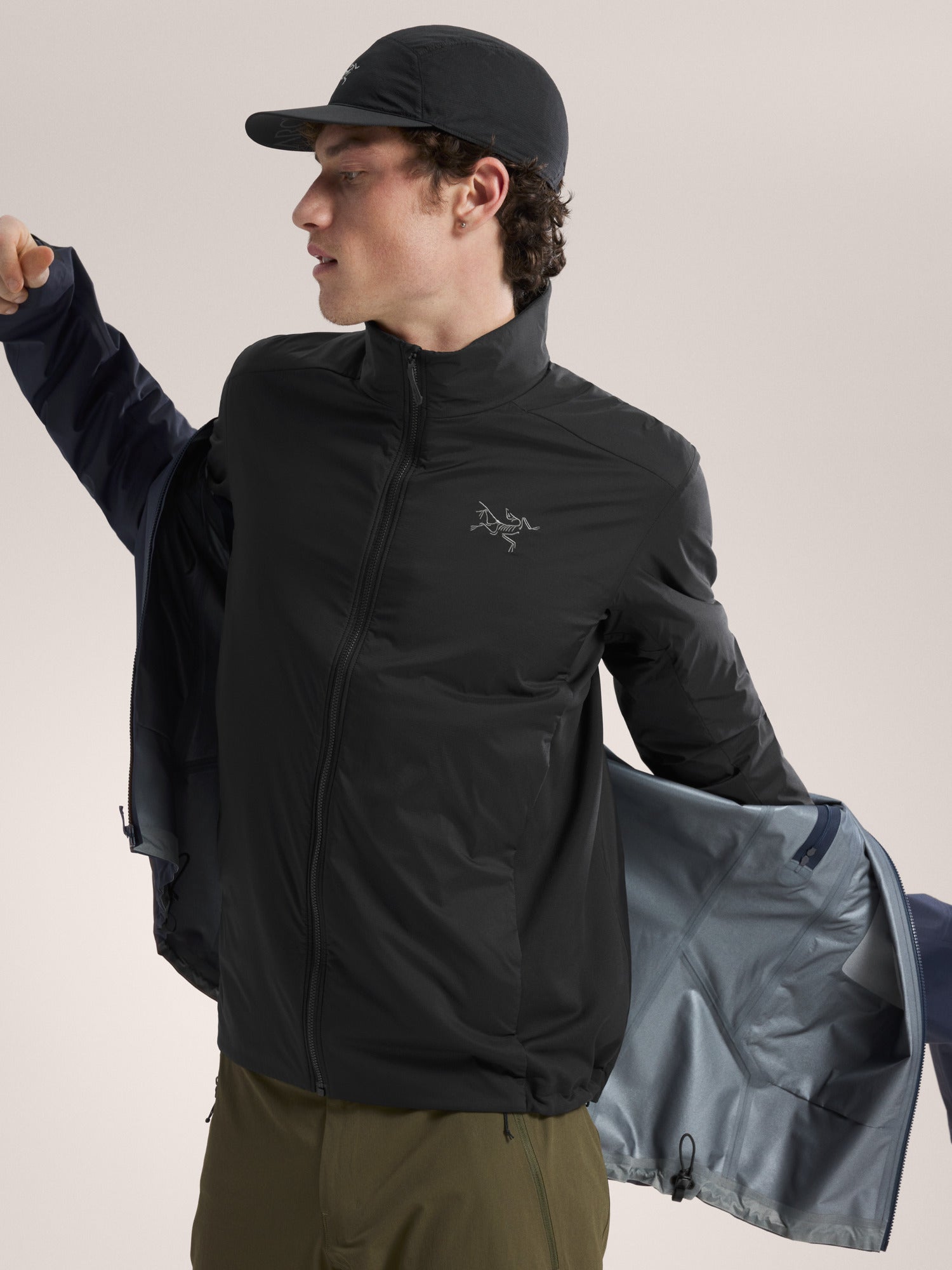 Arc'teryx Men's Breathable Atom Jacket Black – Black – Arc'teryx