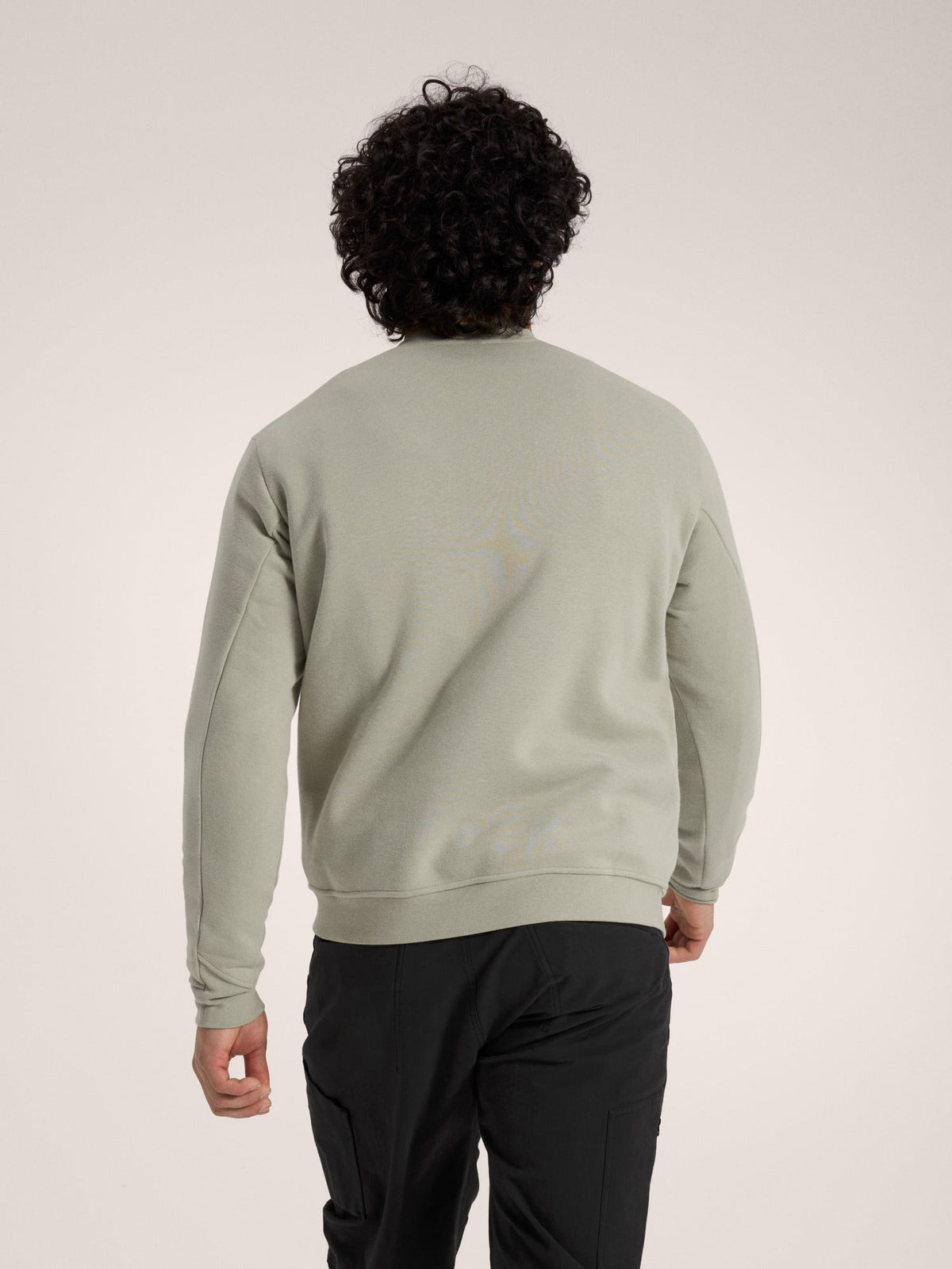 Emblem Fleece Crew Neck Pullover Men's