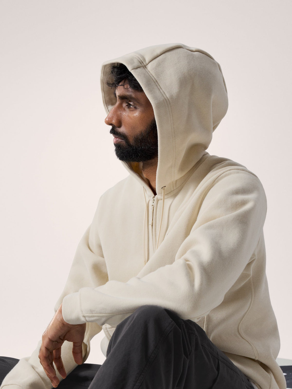 Emblem Fleece Full Zip Hoody Men's