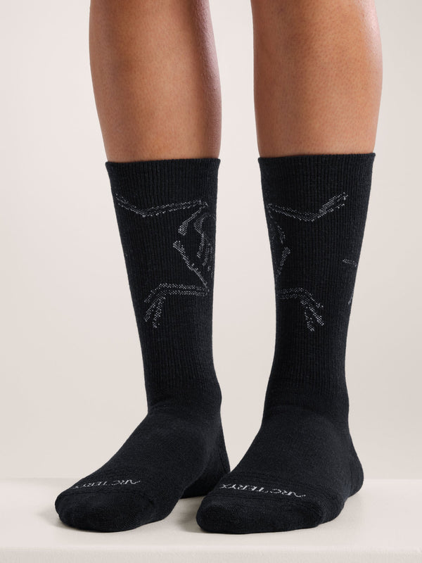 Merino Wool Mid Bird Sock