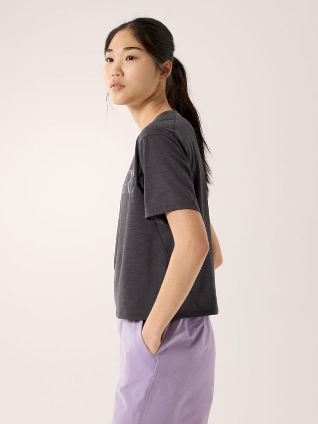 Taema Crop Word SS Women's