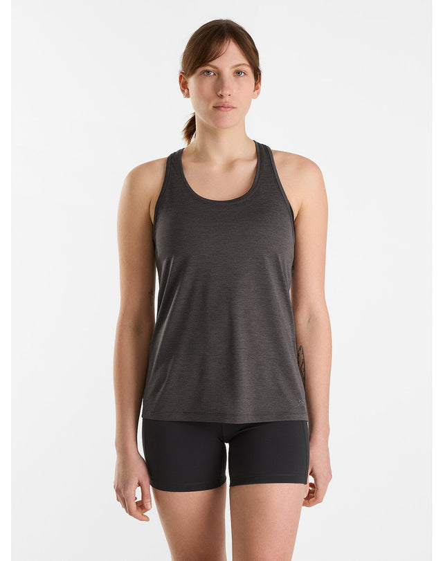 Taema Tank Women's Black Heather - Arc'teryx Australia