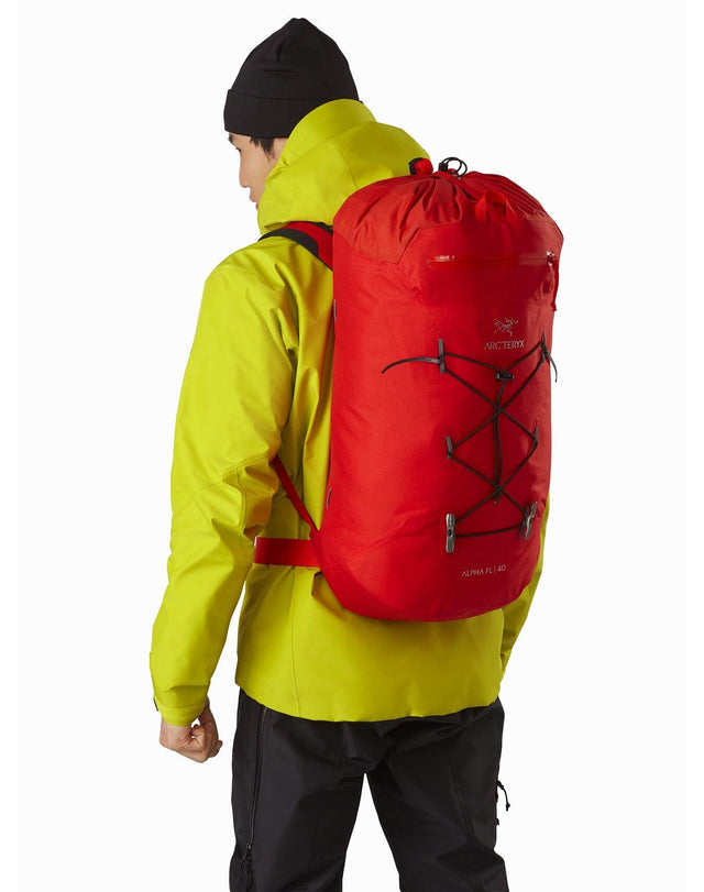 Alpha FL 40 Backpack in Red - Arc'teryx New-Zealand